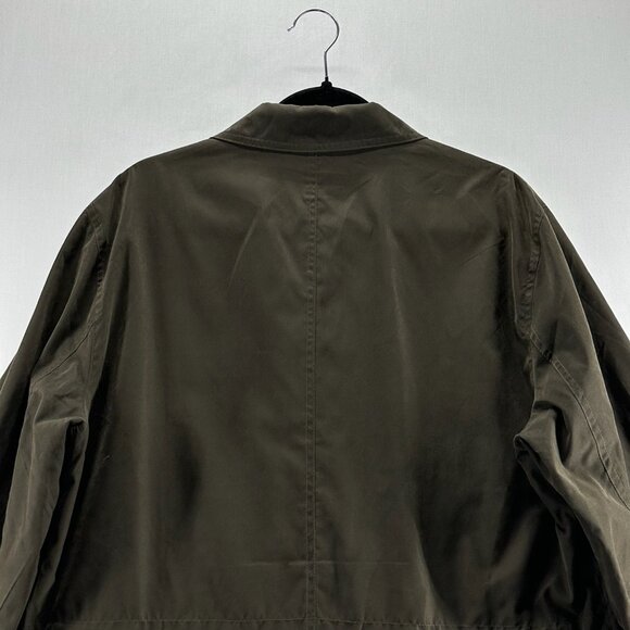 TravelSmith Travel Jacket Mens M Lightweight Sport Coat Pockets Adjustable Olive - Picture 8 of 15